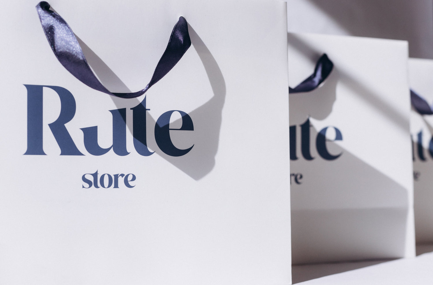 Rute Store brand and contact page 