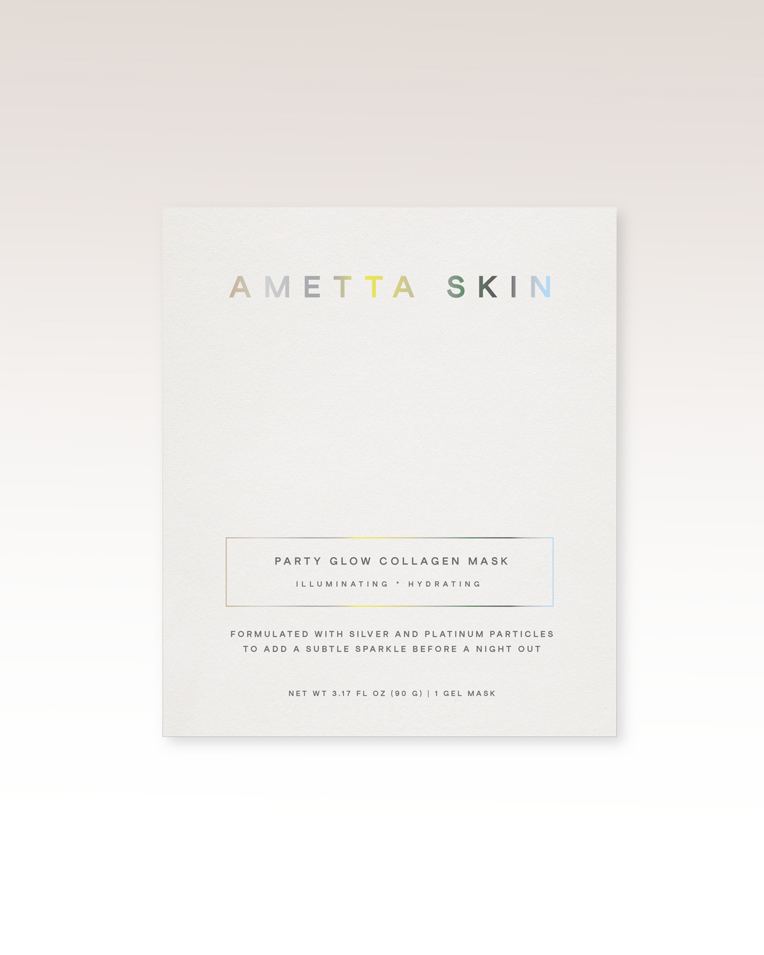 AMETTA SKIN Party Glow Collagen Mask