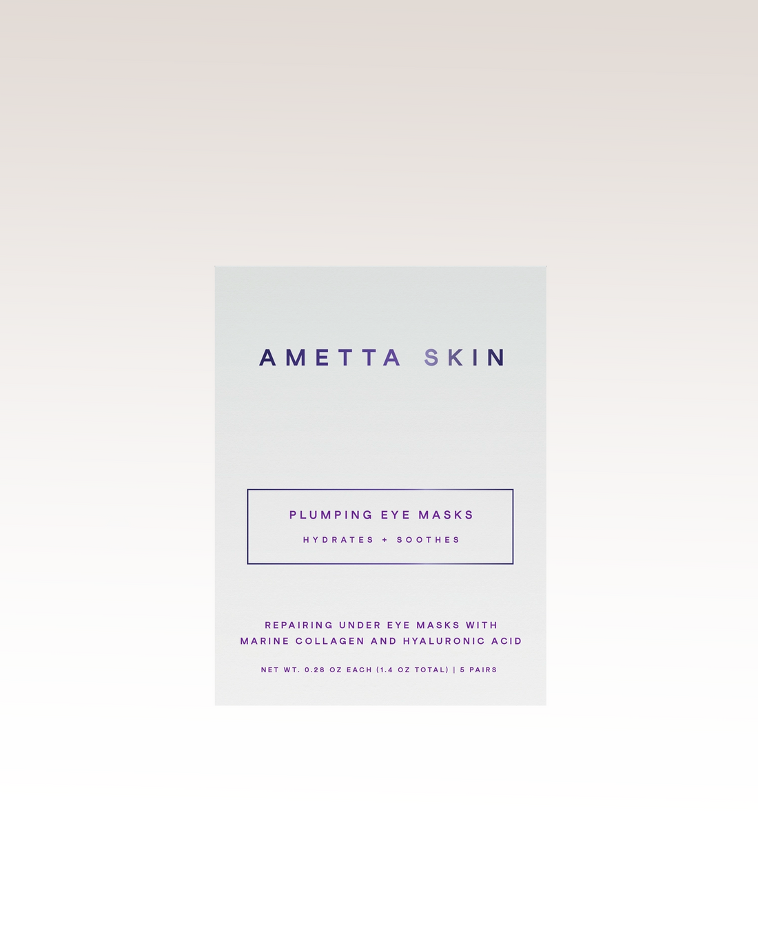 AMETTA SKIN Plumping Eye Masks