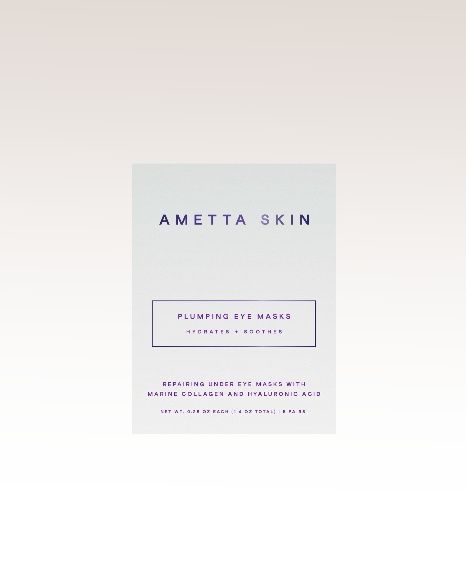 AMETTA SKIN Plumping Eye Masks